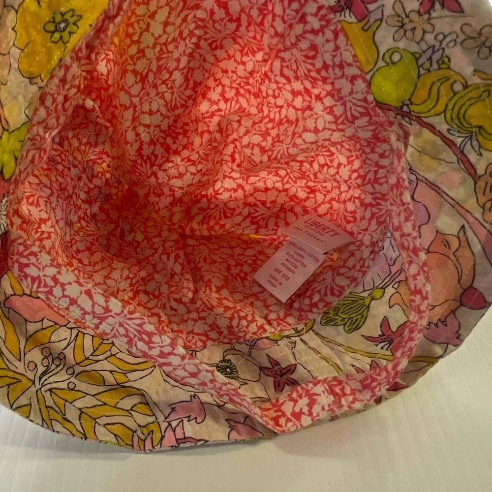 Liberty of London for Target Pink Multicolor Bucket Hat  One Size